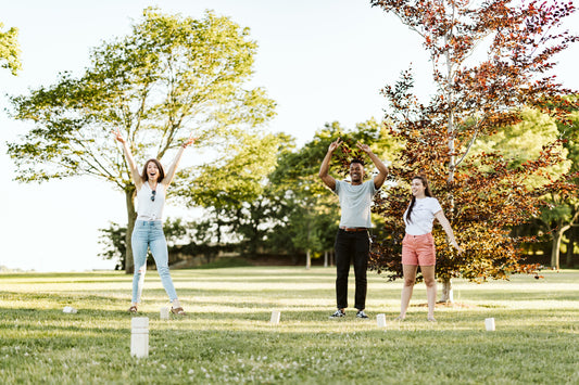 Playing Kubb