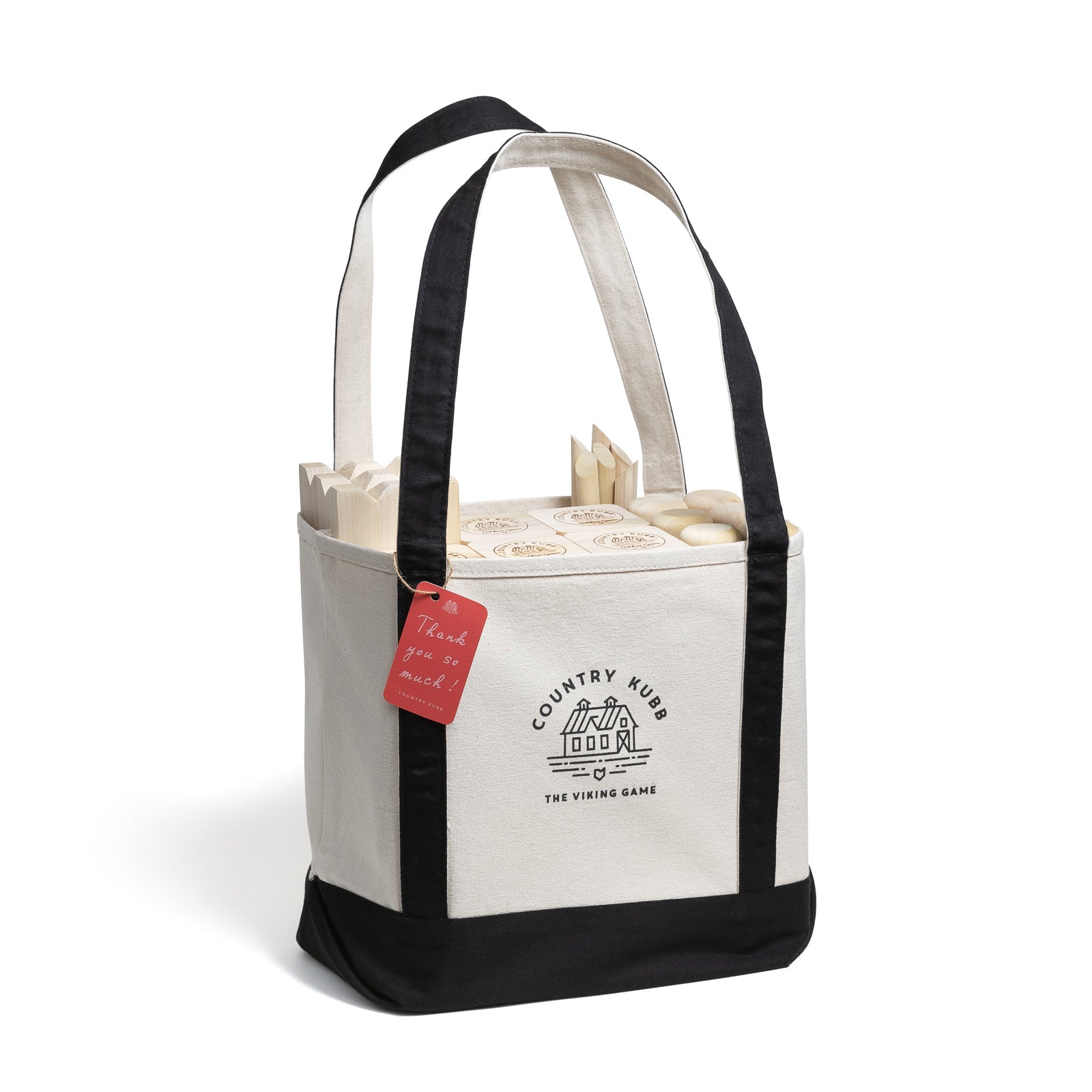Kubb Set Tote Bag